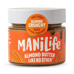 Manilife Crunchy Almond Butter 160g