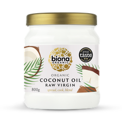 Biona Organic Raw Virgin Coconut Oil 800g