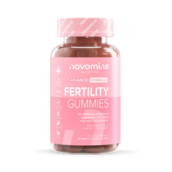 Novomins Fertility Peach Flavoured 60 Gummies