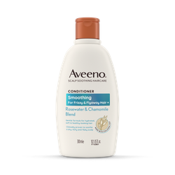 Aveeno Smoothing+ Rose Water & Chamomile Blend Conditioner 300ml
