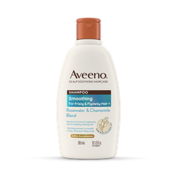 Aveeno Smoothing+ Rose Water & Chamomile Blend Shampoo 300ml