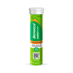 Berocca Energy Effervescent Tablets Orange 15 Tablets