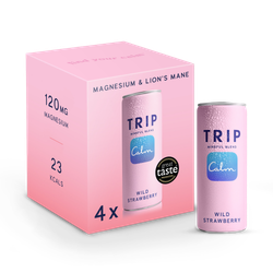 Trip Mindful Blend Wild Strawberry Magnesium Drink 4x 250ml