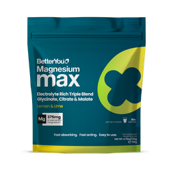 BetterYou Magnesium Max Powder Lemon & Lime 375 mg 135 g
