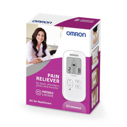 Omron Intense Portable Pain Reliever Hv-F021-Ew White  E3