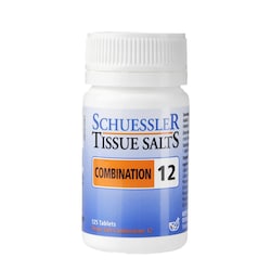 Schuessler Tissue Salts Combination 12 125 Tablets