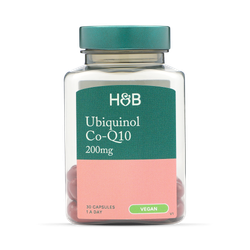 Holland & Barrett Ubiquinol CoQ10 200mg 30 Tablets
