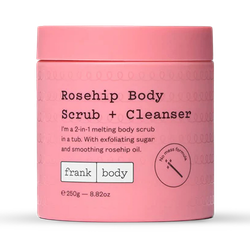 Frank Body Rosehip Body Scrub + Cleanser 250g