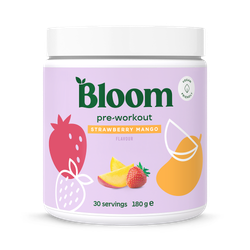 Bloom Pre-Workout Strawberry Mango 186g