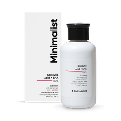 Minimalist Salicylic + Lha 02% Face Cleanser 100ml