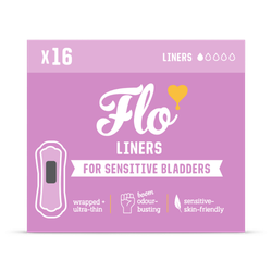 Flo Bamboo Sensitive Bladder Liners (16 Liners)