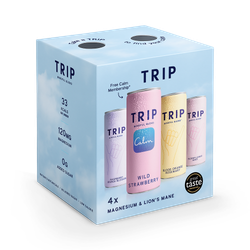 TRIP Mindful Blend Magnesium Drinks 120 mg 4 x 330 ml