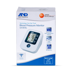 A&D Medical Upper Arm BPM White UA651SL