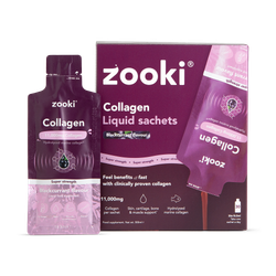Zooki Super Strength Marine Collagen 11,000mg Blackcurrant Flavour 30 Sachet