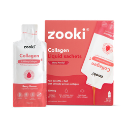 Zooki Marine Collagen 5,000mg Berry Flavour 30 Sachets