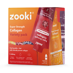 Zooki Super Strength Marine Collagen 11,000mg Variety Pack 30 Sachets