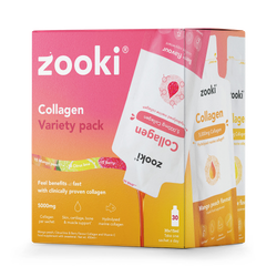 Zooki Marine Collagen 5,000mg Variety Pack 30 Sachets