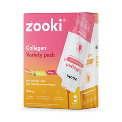 Zooki Marine Collagen 5,000mg Variety Pack 14 Sachets