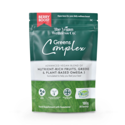 The Vegan Wellness Co. Greens Complex Berry Boost 180G