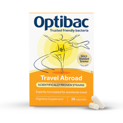Optibac Travel Abroad 20 Capsules