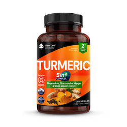 New Leaf Products Turmeric 5In1 Complex 120 Capsules