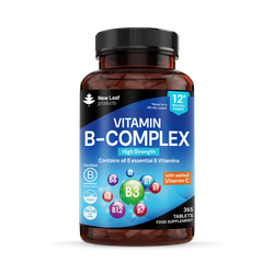 New Leaf Products Vitamin B-Complex 365 Tablets