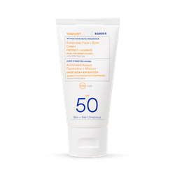 Korres Yoghurt Unscented Face + Eyes Gel-Cream SPF 50 40ml