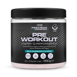 Precision Engineered Pre-Workout Blue Raspberry 480 g