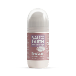 Salt Of The Earth Natural Refillable Roll-On Deodorant Lavender & Vanilla 75ml