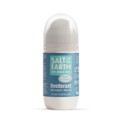 Salt Of The Earth Natural Refillable Roll-On Deodorant Ocean & Coconut 75ml