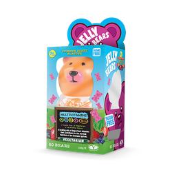 Jelly Bears Multivitamins Summer Berry 60 Gummies