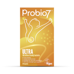 Probio7 Digestive Health Supplement Ultra 100 Billion 30 Capsules