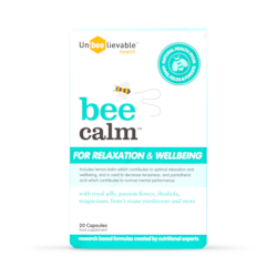 Unbeelievable Health Bee Calm 20 Capsules