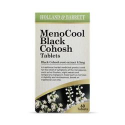 Holland & Barrett MenoCool Black Cohosh 60 Tablets