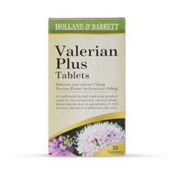Holland & Barrett Valerian Plus 30 Tablets