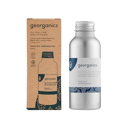 Georganics Oil Pulling Mouthwash - English Peppermint 100ml