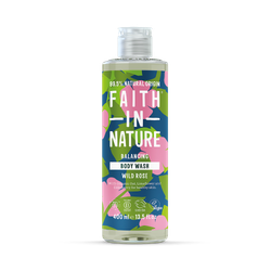Faith In Nature Body Wash Wild Rose 400ml