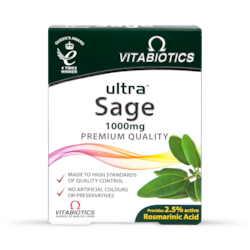Vitabiotics Ultra Sage 1000mg 30 Tablets