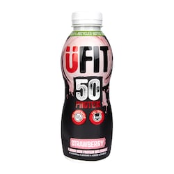 UFIT High 50g Protein Shake Strawberry 500ml