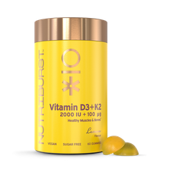 Nutriburst Vitamin D3 + K2 60 Gummies