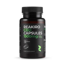 Reakiro CBD Gel 50mg 30 Capsules