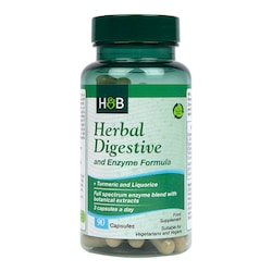 Holland & Barrett Herbal Digestive and Enzyme Formula 90 Capsules