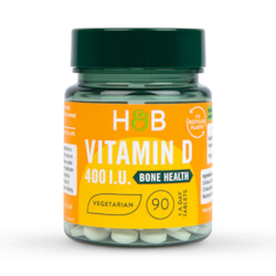 Holland & Barrett Vitamin D 400 I.U. 10ug 90 Tablets