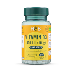Holland & Barrett Vitamin D3 400 I.U. 10ug 240 Tablets