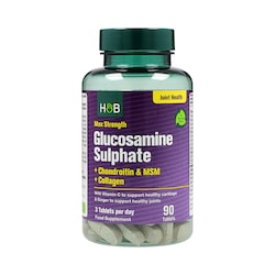 Holland & Barrett Max Strength Glucosamine & Chondroitin 90 Tablets