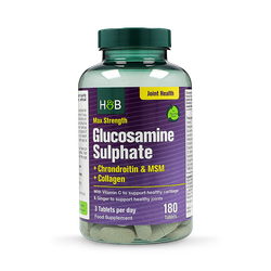 Holland & Barrett Max Strength Glucosamine & Chondroitin 180 Tablets