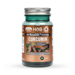 Holland & Barrett Novasol Bio-available Curcumin & Vit D 30 Capsules