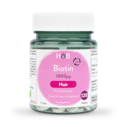 Holland & Barrett Biotin 1000ug 120 Tablets