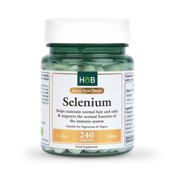 Holland & Barrett Selenium 200ug 240 Tablets