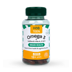 Holland & Barrett Teen Brain Health With Omega 60 Softgel Capsule